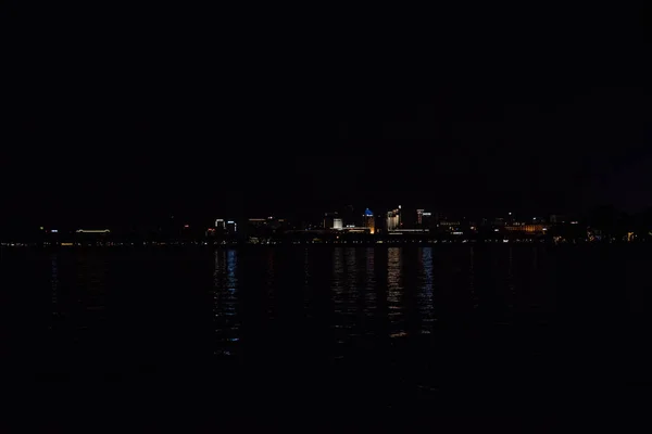 항저우 2017 물에서 도시의 — 스톡 사진