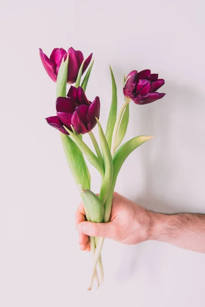 Mockup Branco Calla Flores Fundo Madeira Branco Flat Lay Fundo — Fotografia de Stock