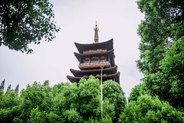 Hangzhou Kina August1 2017 Gammal Historisk Arkitektur Och Museer — Stockfoto