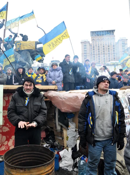 Kyiv Maidan Revolution Fordele _ 95 - Stock-foto