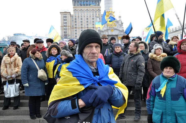 Київський майдан революції Advantages_100 — стокове фото
