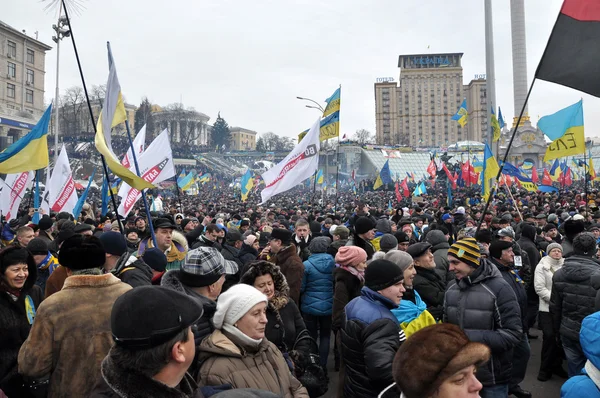 Kiev Maidan Revolution Vantaggi _ 112 — Foto Stock