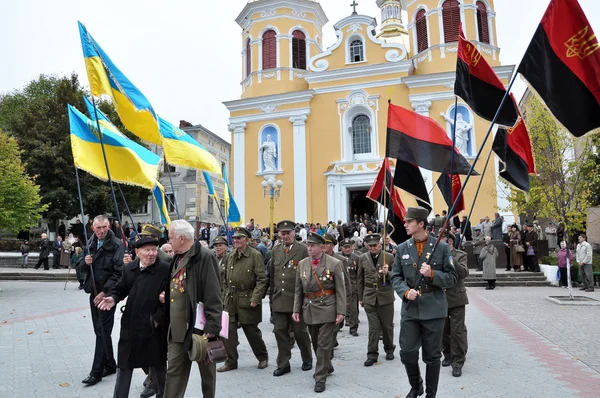 Participantes de la lucha de liberación del pueblo ucraniano _ — Foto de Stock