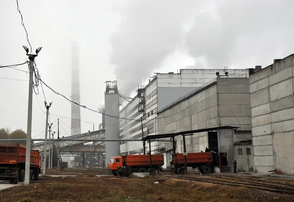 Chortkiv fábrica de azúcar _ 5 — Foto de Stock