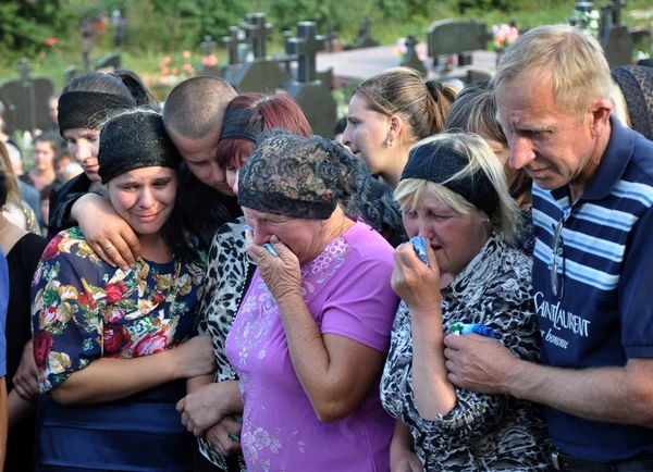 Sbohem, padlí obránci Ukrajiny Denis Gromovyy_15 — Stock fotografie