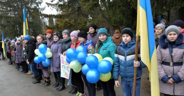 Donbas_5 savaştan kahramanlar karşılamak