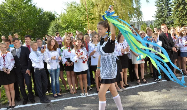 Celebración de la primera campana escolar _ 12 — Foto de Stock