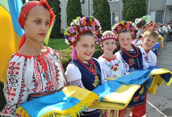 Tag der ukrainischen Nationalflagge _ 10 — Stockfoto