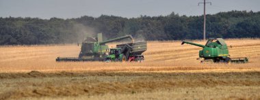 Tarım çiftliği Polivtsi_3 Ekecekleri hasat