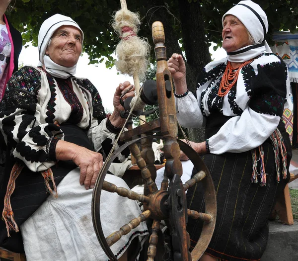 Tatil pancar çorbası ve embroidery_24 — Stok fotoğraf