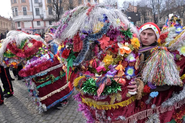 Noel Festivali Malanka Fest_58 — Stok fotoğraf