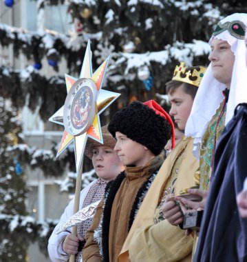 Şehir tatil Noel carols_10