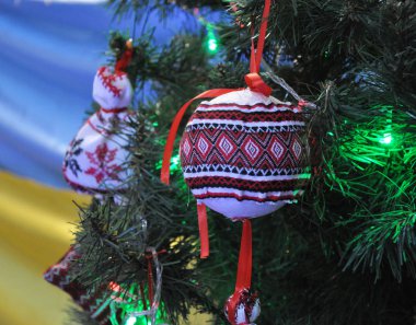 Yeni yıl süslemeleri ve Noel tree_4