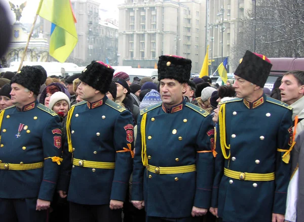 Oranžové revoluce v Kyjevě v 2004_25 — Stock fotografie