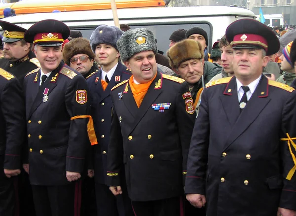 De oranje revolutie in Kiev in 2004_26 — Stockfoto