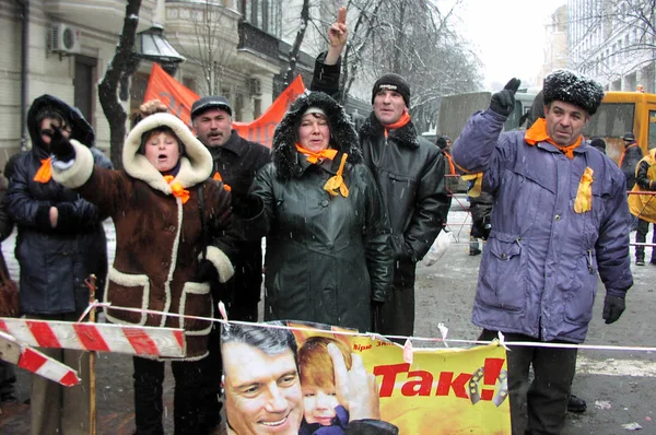 La Revolución Naranja en Kiev en 2004 _ 56 — Foto de Stock