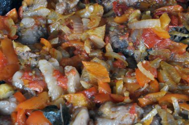 Vegetables_2 ile et güveç