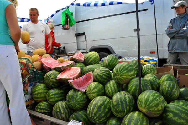 Mercado de Alimentos em Chortkiv _ 3 — Fotografia de Stock
