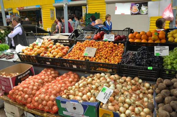 Mercado de Alimentos em Chortkiv _ 11 — Fotografia de Stock