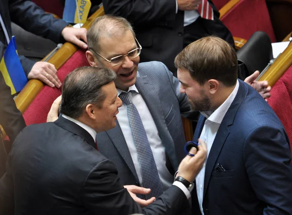 Népi Képviselőház Ukrajna Lyashko és Pashinsky — Stock Fotó