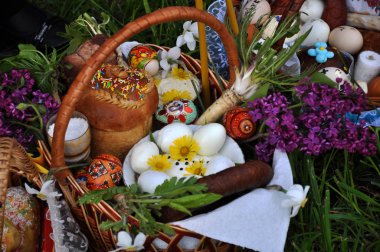 Ukraynalı Paskalya sepetleri