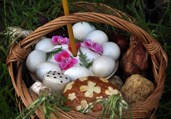 Ukrainian Easter baskets_2 — Stock Photo, Image