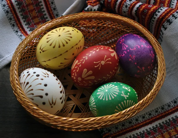 Lemko pysanka Easter _ 6 — Foto de Stock