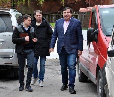 Devlet ve politikacı Mikhail Saakaşvili