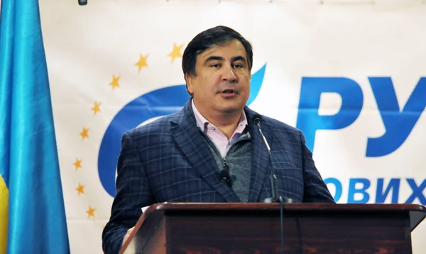 Государство и политик Михаил Саакашвили _ 15 — стоковое фото
