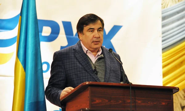 状態および政治家ミハイル ・ Saakashvili_18 — ストック写真