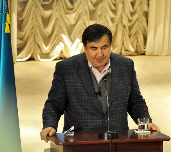 状態および政治家ミハイル ・ Saakashvili_21 — ストック写真