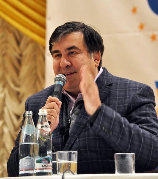 Государство и политик Михаил Саакашвили _ 28 — стоковое фото