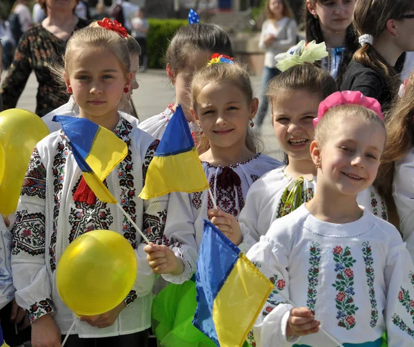 Celebración del Día del Bordado Ucraniano _ 3 — Foto de Stock