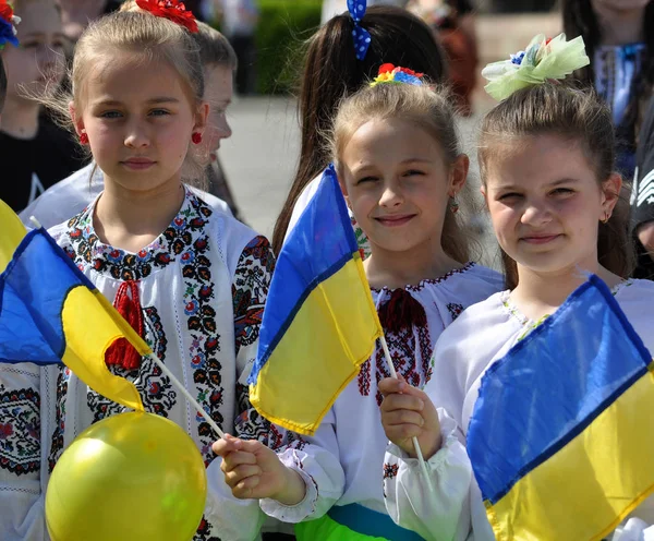 Celebración del Día del Bordado Ucraniano _ 2 — Foto de Stock