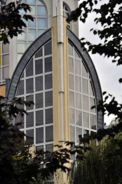 Metal plastik pencereler caddeden görüntülemek