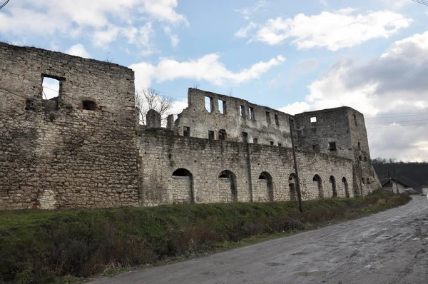 Edificio di fortificazione Castello di Chortkiv — Foto Stock