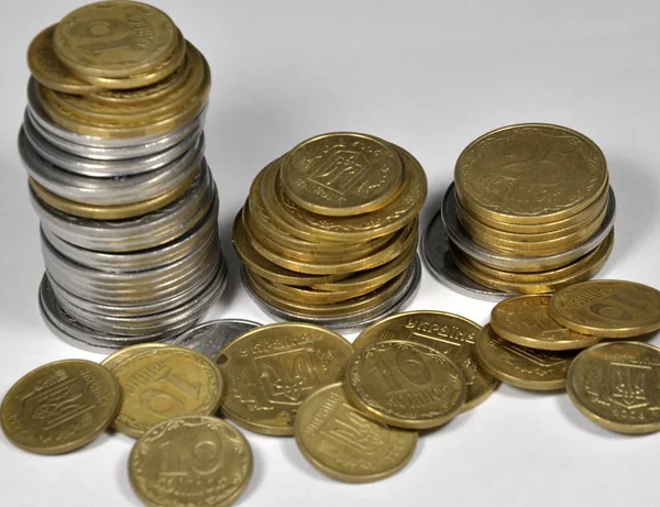 Ukrajinská drobné mince — Stockfoto