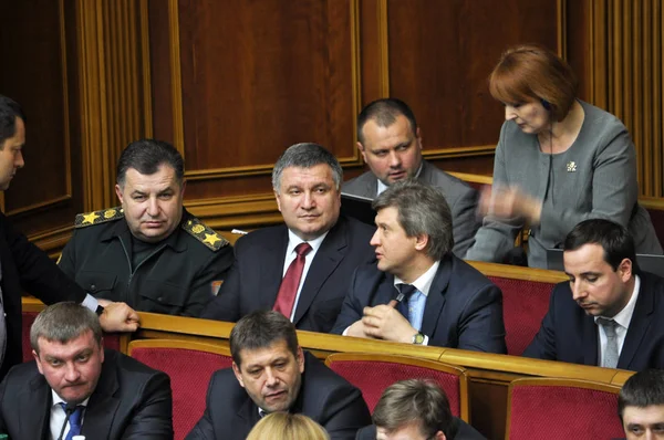 Ministers van het kabinet van Ministers van Oekraïne — Stockfoto