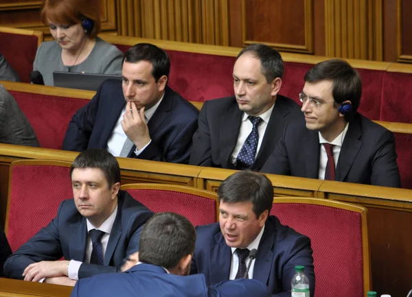 Министры Кабинета министров Украины — стоковое фото