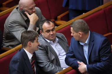 Ukrayna'nın Verkhovna Rada oturum Salonu