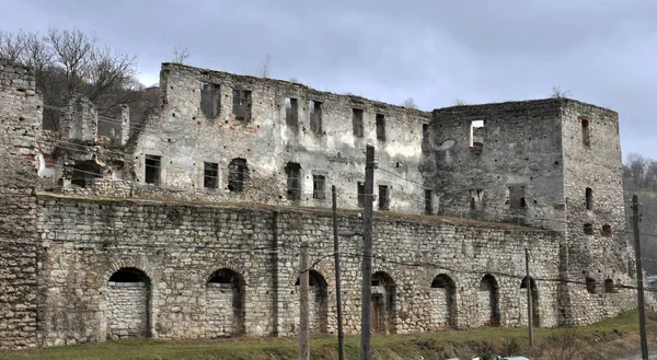 Edificio di fortificazione Castello di Chortkiv — Foto Stock