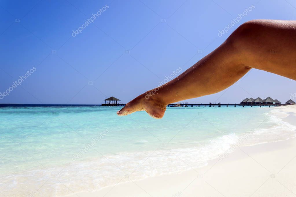 Yoga on the Maldives