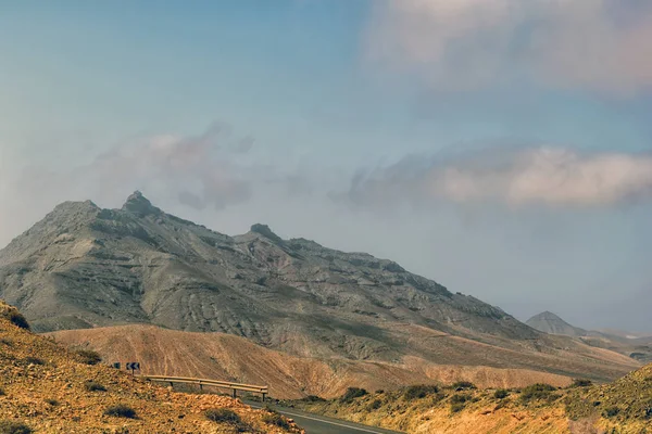 Explorando o ambiente Fuerteventura — Fotografia de Stock