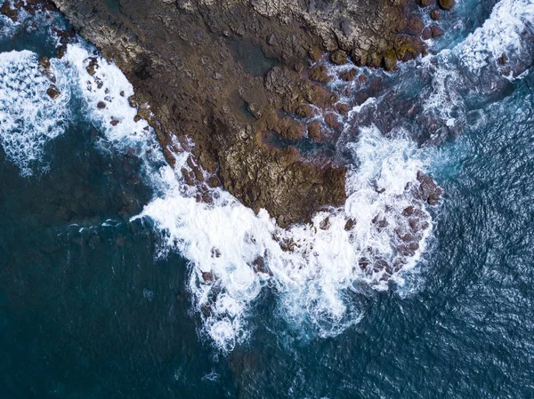 Aerial Shot Atlantic Ocean — Stock Photo, Image