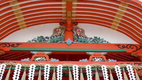 De inner haiden bij fushimi inari heiligdom in kyoto — Stockfoto