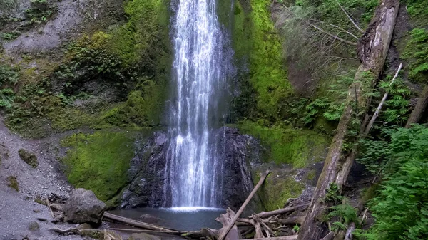 Base de marymère tombe dans le parc national olympique — Photo