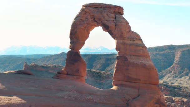 Sabah, Utah 'taki narin kemerin görüntüsünü yakınlaştır. — Stok video