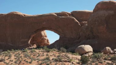 Kemerlerin kuzey ve güney tarafındaki park, Utah
