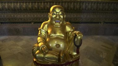 Bangkok 'taki Wat Po Tapınağı' nda küçük Buda.