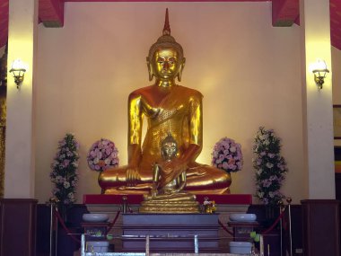 Bangkok, Tayland 'daki Luang phor dam budha' da.